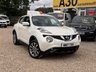 USED 2017 17 NISSAN JUKE 1.6 Tekna XTRON Euro 6 5dr Pearl White