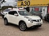 USED 2017 17 NISSAN JUKE 1.6 Tekna XTRON Euro 6 5dr Pearl White
