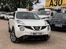 USED 2017 17 NISSAN JUKE 1.6 Tekna XTRON Euro 6 5dr Pearl White