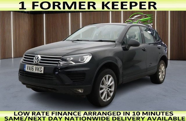 View our Volkswagen Touareg 3.0 TDI V6 BlueMotion Tech Escape SUV 5dr Diesel Tiptronic 4WD Euro 6 (s/s) (262 ps)