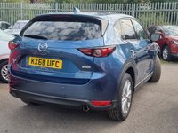 USED 2018 68 MAZDA CX-5 2.2 SKYACTIV-D Sport Nav+ SUV 5dr Diesel Manual Euro 6 (s/s) (150 ps) 