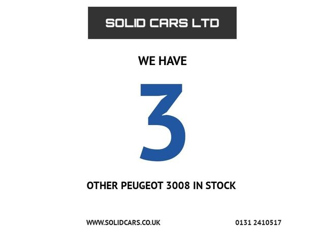 2016 65 PEUGEOT 3008 1.6 BlueHDi Allure SUV 5dr Diesel ETG Euro 6 (s/s) (120 ps) &pound;35 Road Tax - Ready To Drive Away