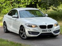 USED 2015 65 BMW 2 SERIES 1.5 218i Sport Coupe 2dr Petrol Manual Euro 6 (s/s) (136 ps) 