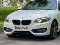 USED 2015 65 BMW 2 SERIES 1.5 218i Sport Coupe 2dr Petrol Manual Euro 6 (s/s) (136 ps) 