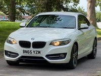 USED 2015 65 BMW 2 SERIES 1.5 218i Sport Coupe 2dr Petrol Manual Euro 6 (s/s) (136 ps) 
