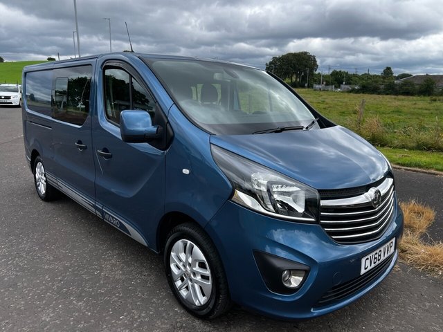 View our Vauxhall Vivaro 1.6 CDTi 2900 ecoTEC Limited Edition Nav LWB 6 SEAT NO VAT VAN Euro 6 (s/s) (6 Seat) (125 ps)