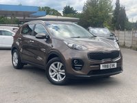 USED 2018 18 KIA SPORTAGE 1.6 GDi 2 SUV 5dr Petrol Manual Euro 6 (s/s) (130 bhp) REVERSE CAM - 1 OWNER