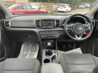 USED 2018 18 KIA SPORTAGE 1.6 GDi 2 SUV 5dr Petrol Manual Euro 6 (s/s) (130 bhp) REVERSE CAM - 1 OWNER