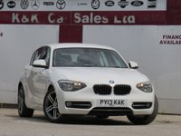 USED 2013 13 BMW 1 SERIES 1.6 116i Sport Hatchback 5dr Petrol Manual Euro 5 (s/s) (136 ps) 