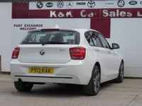 USED 2013 13 BMW 1 SERIES 1.6 116i Sport Hatchback 5dr Petrol Manual Euro 5 (s/s) (136 ps) 