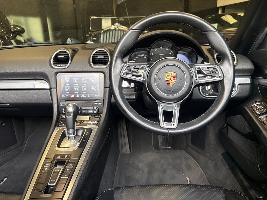 USED 2019 19 PORSCHE 718 BOXSTER 2.0T Convertible GPF 2dr Petrol PDK Euro 6 (s/s) (300 ps) SPORTS SEATS|FULL PORSCHE HIST