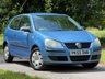 USED 2005 55 VOLKSWAGEN POLO 1.2 E Hatchback 3dr Petrol Manual (144 g/km, 65 bhp) 
