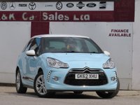 USED 2012 62 CITROEN DS3 1.6 VTi DStyle Hatchback 3dr Petrol Manual Euro 5 (120 ps) 