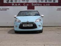 USED 2012 62 CITROEN DS3 1.6 VTi DStyle Hatchback 3dr Petrol Manual Euro 5 (120 ps) 
