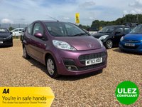 USED 2013 63 PEUGEOT 107 1.0 12V Active Hatchback 3dr Petrol 2 Tronic Euro 5 (68 ps) CHEAP TO TAX