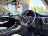USED 2015 65 LEXUS NX 2.5 300h Luxury SUV 5dr Petrol Hybrid E-CVT 4WD Euro 6 (s/s) (197 ps) LEXUS NX300H LUXURY SUV PETROL HYBRID + FULL LEXUS MAIN DEALER SERVICE HISTORY + PANORAMIC TILT & SLIDE ROOF + MERCURY GREY EXTERIOR + 2 TONE IVORY & BLACK INTERIOR + 18" ALLOYS 10 SPOKE IN DARK GREY + PARKING PACK + AUTO FOLDING & ADJUSTING MIRRORS + MANY MORE EXTRAS   12 MONTH MOT + 6 MONTHS WARRANTY + PART EXCHANGE WELCOME + NATIONWIDE DELIVERY AVAILABLE