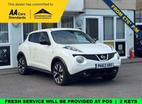 USED 2014 63 NISSAN JUKE 1.6 n-tec SUV 5dr Petrol CVT Euro 5 (117 ps) Fresh Service at POS  |  Set of 2 Keys