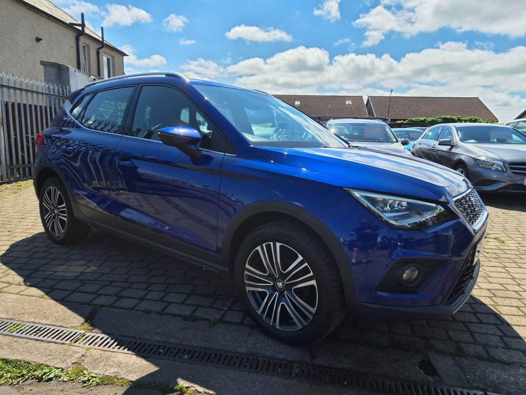 Blue 2018 Seat Arona Hatchback Front-wheel drive Automatic