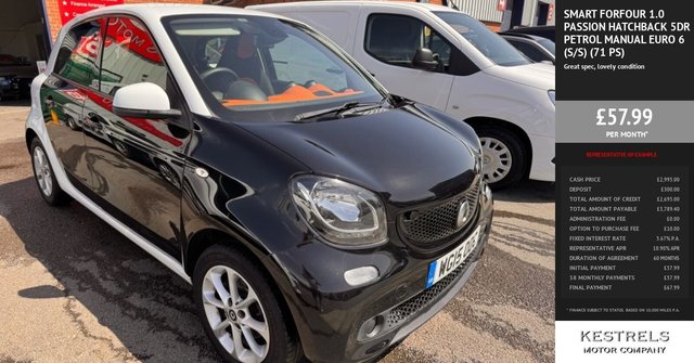 View our SMART FORFOUR
