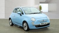 USED 2014 14 FIAT 500 0.9 TwinAir Lounge Hatchback 3dr Petrol Dualogic Euro 6 (s/s) (85 bhp) 
