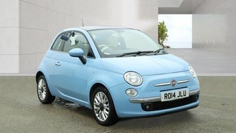 2014 FIAT 500 0.9 TwinAir Lounge Hatchback 3dr Petrol Dualogic Euro 6 (s/s) (85 bhp) &pound;6995.00