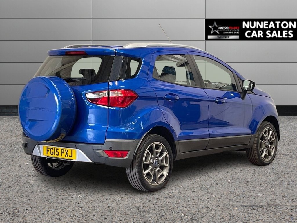 USED 2015 15 FORD ECOSPORT 1.5 TDCi Titanium SUV 5dr Diesel Manual 2WD Euro 5 (90 ps) Rear Parking Sensors