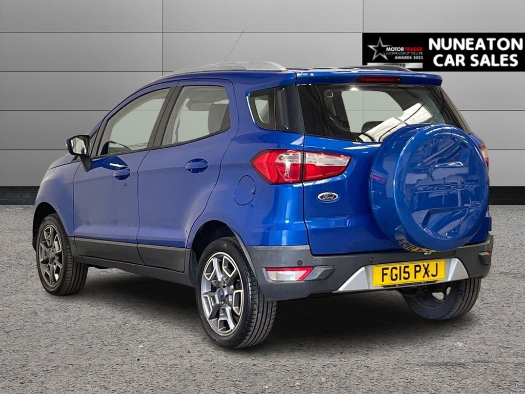 USED 2015 15 FORD ECOSPORT 1.5 TDCi Titanium SUV 5dr Diesel Manual 2WD Euro 5 (90 ps) Rear Parking Sensors
