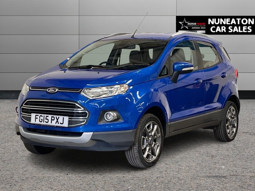 USED 2015 15 FORD ECOSPORT 1.5 TDCi Titanium SUV 5dr Diesel Manual 2WD Euro 5 (90 ps) Rear Parking Sensors