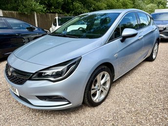 2018 VAUXHALL ASTRA 1.4i Turbo SRi Nav Hatchback 5dr Petrol Manual Euro 6 (150 ps) &pound;7595.00