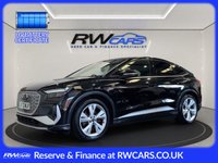 USED 2022 72 AUDI Q4 E-TRON 35 S line Sportback 5dr Electric Auto 55kWh (170 ps) 