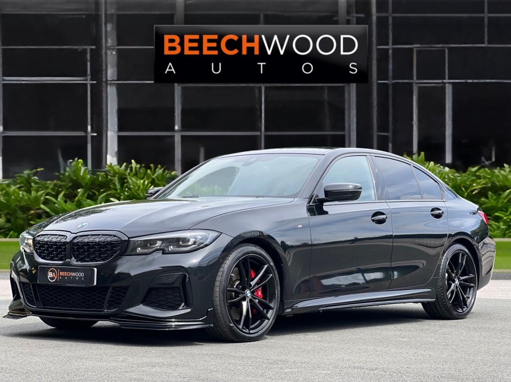USED 2021 71 BMW 3 SERIES 3.0 M340d MHT Saloon 4dr Diesel Hybrid Auto xDrive Euro 6 (s/s) (340 ps) TECH PACK / HK / HEADS UP