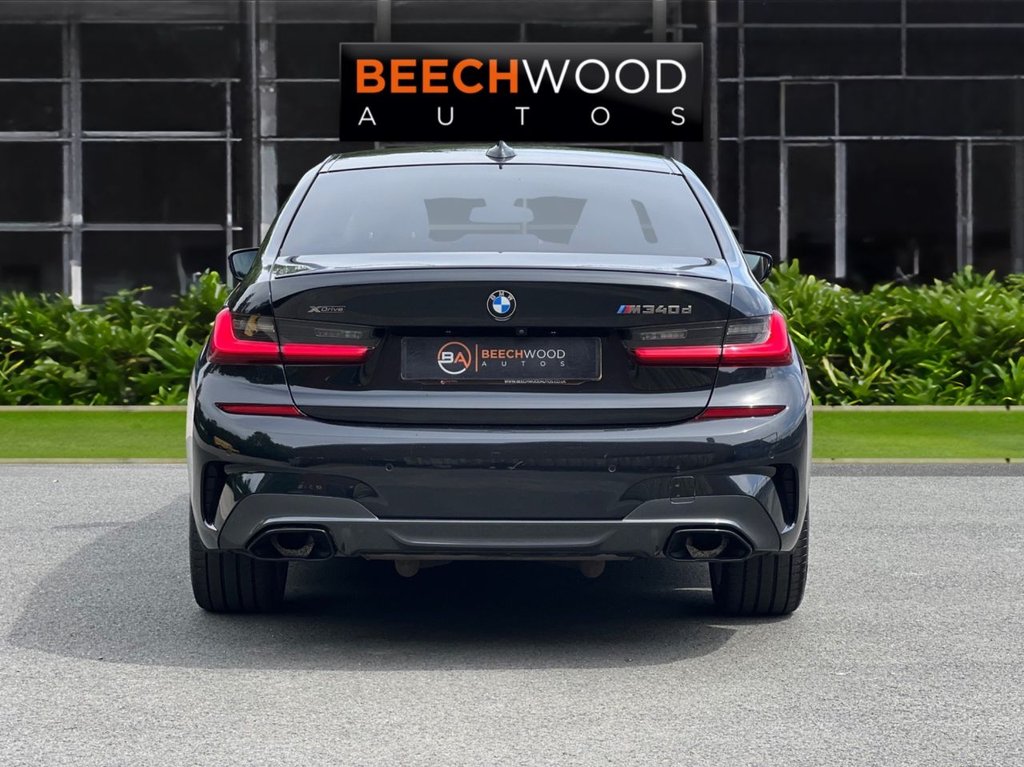 USED 2021 71 BMW 3 SERIES 3.0 M340d MHT Saloon 4dr Diesel Hybrid Auto xDrive Euro 6 (s/s) (340 ps) TECH PACK / HK / HEADS UP