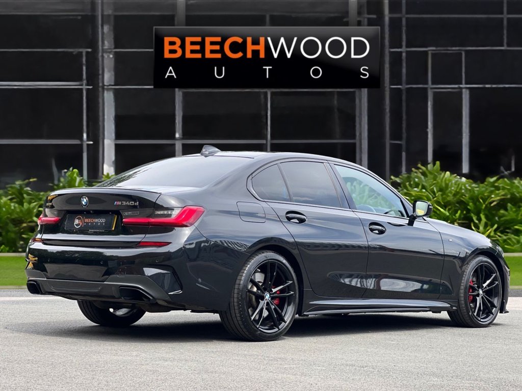 USED 2021 71 BMW 3 SERIES 3.0 M340d MHT Saloon 4dr Diesel Hybrid Auto xDrive Euro 6 (s/s) (340 ps) TECH PACK / HK / HEADS UP