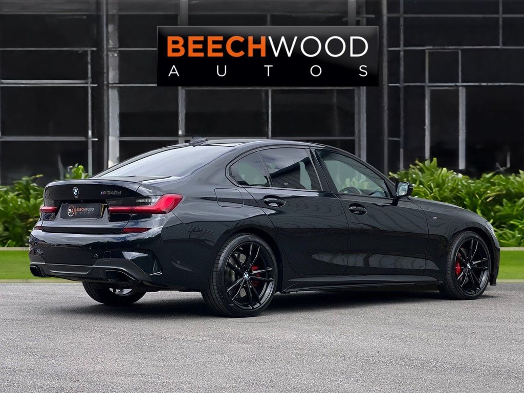 USED 2021 71 BMW 3 SERIES 3.0 M340d MHT Saloon 4dr Diesel Hybrid Auto xDrive Euro 6 (s/s) (340 ps) TECH PACK / HK / HEADS UP