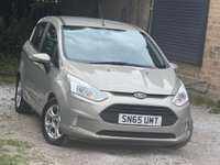 USED 2015 65 FORD B-MAX 1.0T EcoBoost Zetec Euro 5 5dr MOT+Â£35yr TAX+2KEYS+HPI CLEAR