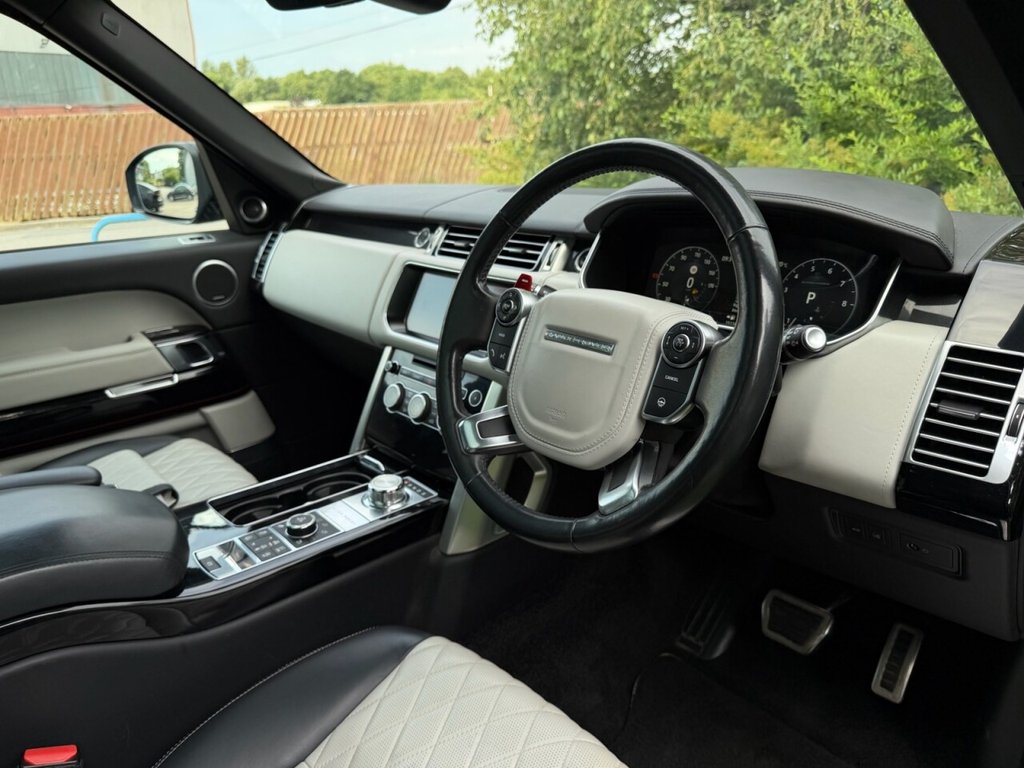 USED 2017 17 LAND ROVER RANGE ROVER 5.0 V8 SV Autobiography Dynamic SUV 5dr Petrol Auto 4WD Euro 6 (s/s) (550 ps) MASSAGE, PAN ROOF, GHOST, 360 CAMER