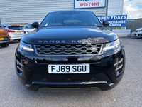 USED 2019 69 LAND ROVER RANGE ROVER EVOQUE 2.0 D150 R-Dynamic S SUV 5dr Diesel Manual FWD Euro 6 (s/s) (150 ps) 2 STAMP RANGE ROVER SERVICE HISTORY* SAT NAV* PARKING SENSORS* REVERSING CAMERA* 6 SPEED* AUTO START / STOP* TRACTION CONTROL* LANE / SPEED ASSIST* FULL LEATHER* HEATED SEATS* HEATED WINDSCREEN
