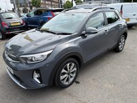 USED 2022 72 KIA STONIC Grey 1.0 T-GDi 2 SUV, 20,434 miles, Euro 6, Automatic, 16in Alloys, 8in Touchscreen, CarPlay/Android Auto, Bluetooth, Cruise, A/C.! This 2022 Kia Stonic T GDi 2 is a superb example, boasting exceptionally low mileage for its age with only 20434 miles covered by its single owner. This Euro 6 compliant 1.0 litre petrol model comes with a full service history, ensuring its mechanical well being, and will be supplied with a fresh 12 months MOT for your peace of mind. Inside, you'll find a host of convenient features designed to enhance your driving experience, including Apple CarPlay and Android Auto with voice control, allowing