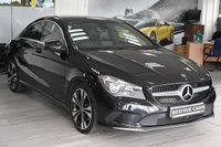 USED 2018 68 MERCEDES-BENZ CLA 2.1 CLA220d Sport Coupe 4dr Diesel 7G-DCT Euro 6 (s/s) (177 ps) SAT NAV H-LEATHERS SENSORS ALLOYS