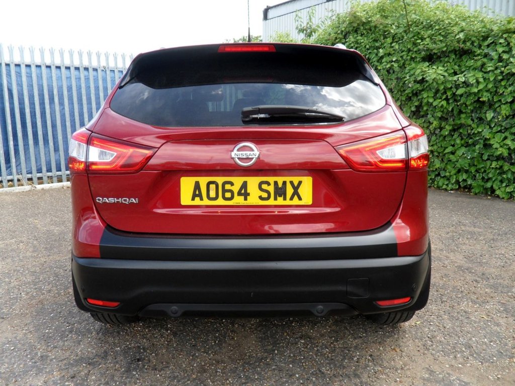 USED 2014 64 NISSAN QASHQAI 1.2 DIG-T n-tec+ SUV 5dr Petrol Manual 2WD Euro 5 (s/s) (115 ps) Pan Roof Sat Nav Privacy 360 Camera