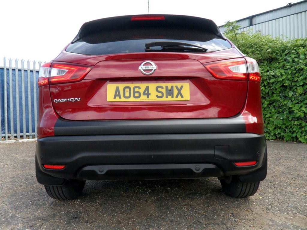 USED 2014 64 NISSAN QASHQAI 1.2 DIG-T n-tec+ SUV 5dr Petrol Manual 2WD Euro 5 (s/s) (115 ps) Pan Roof Sat Nav Privacy 360 Camera