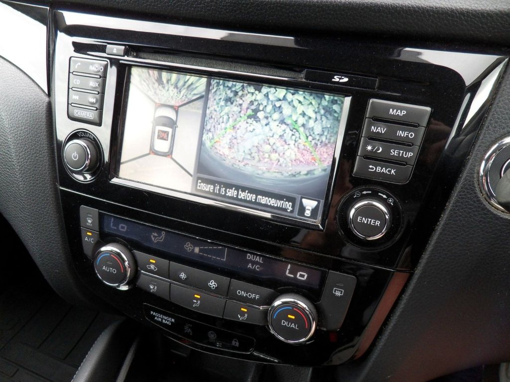 USED 2014 64 NISSAN QASHQAI 1.2 DIG-T n-tec+ SUV 5dr Petrol Manual 2WD Euro 5 (s/s) (115 ps) Pan Roof Sat Nav Privacy 360 Camera