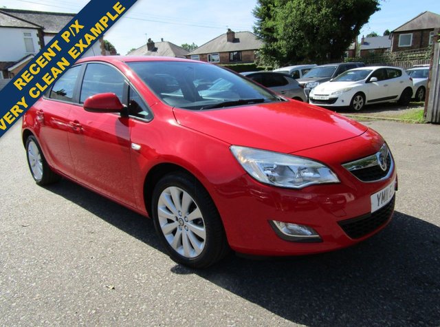 View our Vauxhall Astra 1.4 16v Exclusiv Hatchback 5dr Petrol Manual Euro 5 (87 ps)