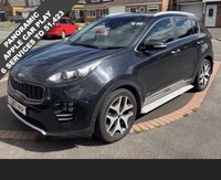 USED 2017 17 KIA SPORTAGE 2.0 CRDi GT-Line S SUV 5 Door Diesel Auto AWD Euro 6 (182 bhp) 6 SERVICES TO 51,423 MILES