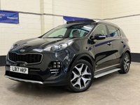 USED 2017 17 KIA SPORTAGE 2.0 CRDi GT-Line S SUV 5 Door Diesel Auto AWD Euro 6 (182 bhp) 10 SERVICES TO 51,423 MILES
