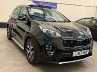 USED 2017 17 KIA SPORTAGE 2.0 CRDi GT-Line S SUV 5 Door Diesel Auto AWD Euro 6 (182 bhp) 10 SERVICES TO 51,423 MILES