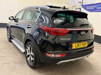 USED 2017 17 KIA SPORTAGE 2.0 CRDi GT-Line S SUV 5 Door Diesel Auto AWD Euro 6 (182 bhp) 10 SERVICES TO 51,423 MILES