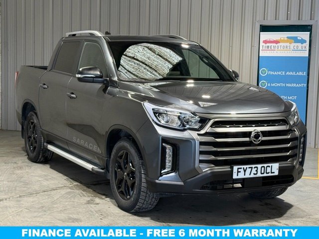 View our Ssangyong Musso 2.2D Saracen Pickup Double Cab 4dr Diesel Auto 4WD Euro 6 (202 ps)