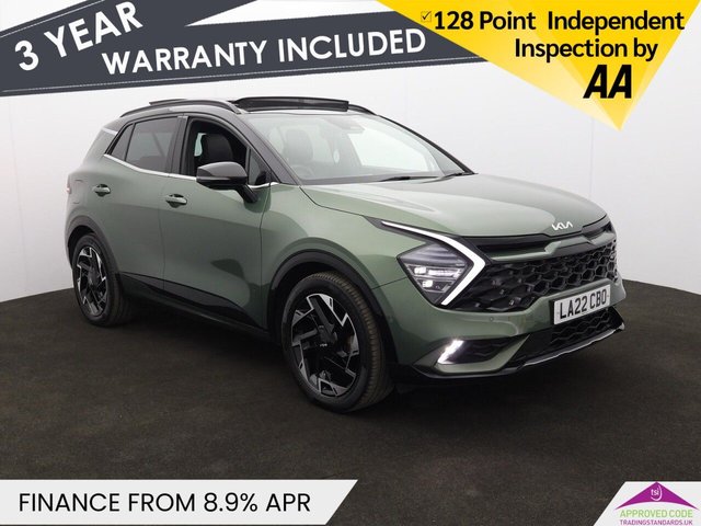View our Kia Sportage 1.6 T-GDi 13.8kWh GT-Line S SUV 5dr Petrol Plug-in Hybrid Auto AWD Euro 6 (s/s) (261 bhp)