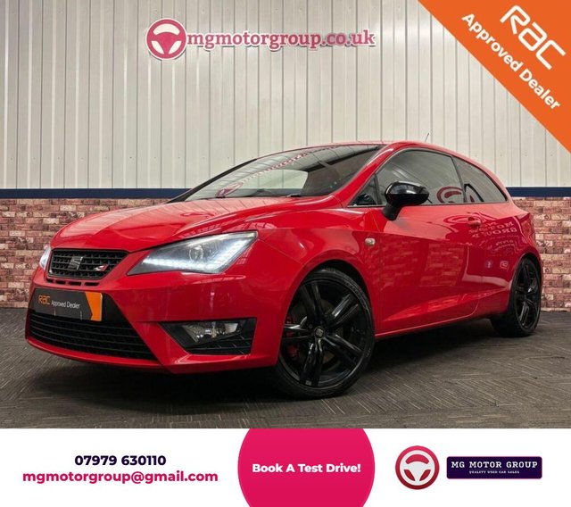 2017 SEAT IBIZA 1.8 TSI CUPRA BLACK SPORT COUPE 3DR PETROL MANUAL EURO 6 S... photo